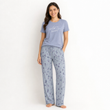 Crew Neck C/Jersey Pajama Set 0097 Multi