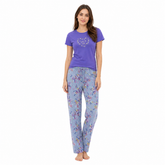 Crew Neck C/Jersey Pajama Set 0098-Multi