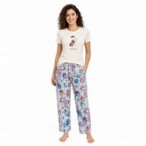 Crew Neck C/Jersey Pajama Set 0099-Multi