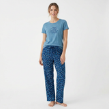 Crew Neck C/Jersey Pajama Set 0100-Multi