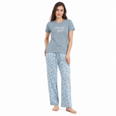 Crew Neck C/Jersey Pajama Set 0114-Multi