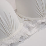 Thin Cup Wire Bra Set - A3040