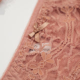 Thin Cup Wire Bra Set - A24009