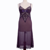 Long Stylish Nighty - 1007