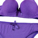 Wire Padded Bra Set - 1801