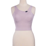 Round Neck Padded Camisole - 1985