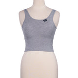 Round Neck Padded Camisole - 1985