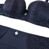 Wire Padded Bra Set - 2107