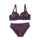 Wire Padded Bra Set - 2107