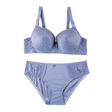 Wire Padded Bra Set - 2107