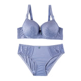 Wire Padded Bra Set - 2107