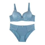 Wire Padded Bra Set - 2107