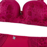 Wire Padded Bra Set - 2107