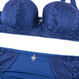 Wire Padded Bra Set - 2107