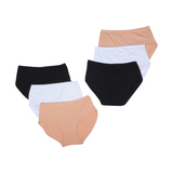 Multi Color Brief Panty Pack Of 6-B237