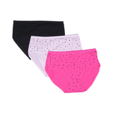 Multi Color Brief Panty Pack Of 3-B247