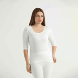 Thermal Sleeve Shirt-White