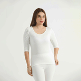 Thermal Sleeve Shirt-White
