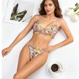 Wired Non Padded Bra Set - 2032