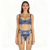 Wired Net Bra Set - 1160