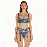 Wired Net Bra Set - 1160