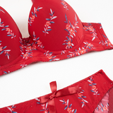 Wire Padded Bra Set - 3346