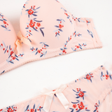 Wire Padded Bra Set - 3346