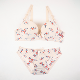 Wire Padded Bra Set - 3346