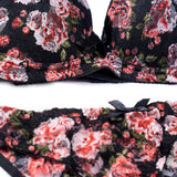 Wire Padded Bra Set - 3347