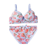 Wire Padded Bra Set - 3347