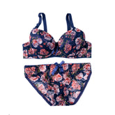 Wire Padded Bra Set - 3347