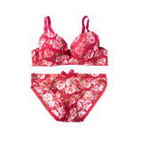 Wire Padded Bra Set - 3347