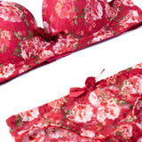 Wire Padded Bra Set - 3347