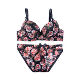 Wire Padded Bra Set - 3347