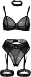 Wire Non Padded Bra Set - 1006