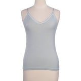 V-Neck String Camisole - 6046