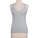 Belleza Lingerie V-Neck String Camisole - 6046