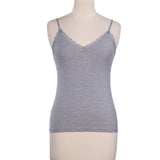 Belleza Lingerie V-Neck String Camisole - 6046