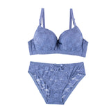 Wire Padded Bra Set - 763