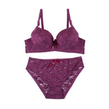 Wire Padded Bra Set - 763