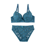 Wire Padded Bra Set - 763