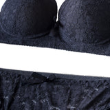 Wire Padded Bra Set - 763