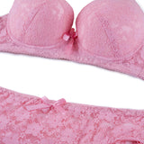 Wire Padded Bra Set - 763