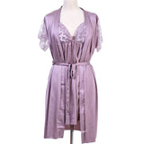 Midi Nighty With Robe - 7653