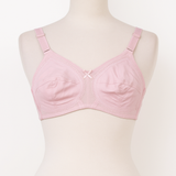 Gentle Classic Cotton Bra - Light Pink