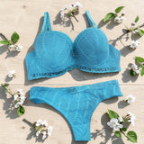 Thin Cup Bra Set - A2011