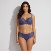 Push Up Wire Bra Set - A2034