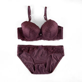 Padded Wired Bra Set-A61080