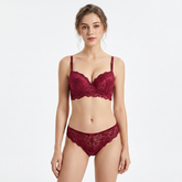Belleza Thin Cup Bra Set-A51006