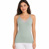 Belleza Lingerie Round Neck String Camisole - 6025